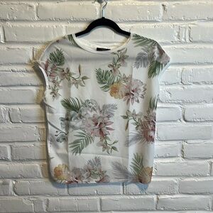 Tahiti floral tank
